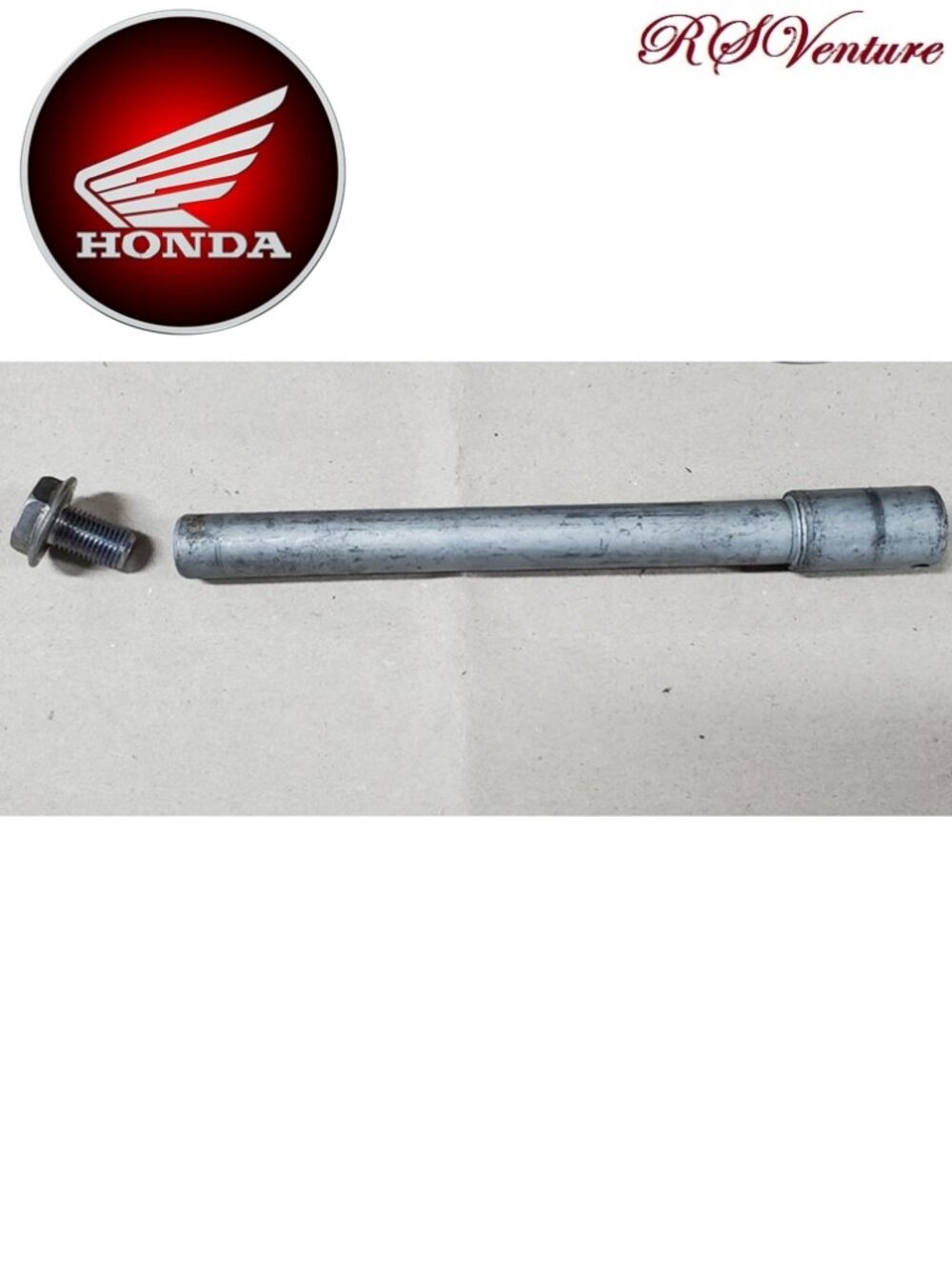 Honda CBR600 Front Wheel Axle & Bolt